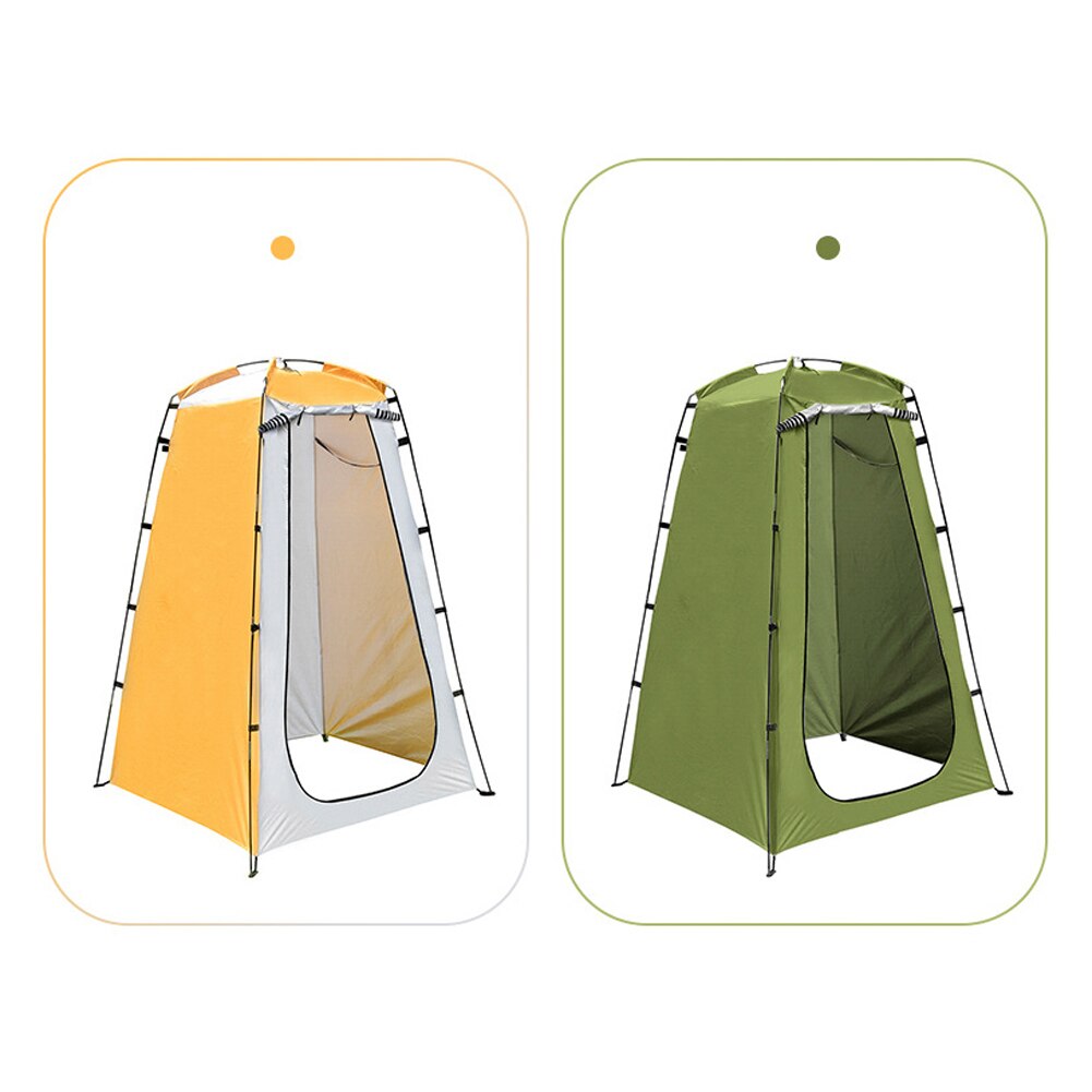 Cheap Goat Tents Outdoor Camping Tent Portable Shower Bath Tents Changing Fitting Room Rainproof Shelter Beach Mountain Toilet   